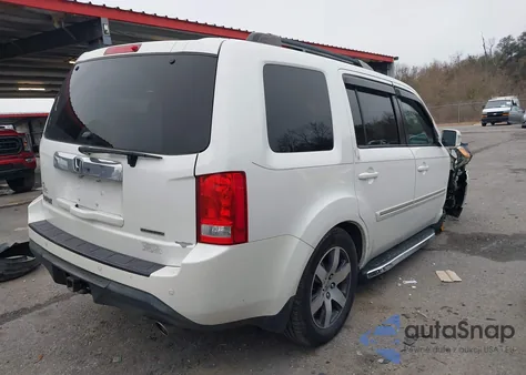 2012 Honda Pilot Touring from USA, damaged, VIN 5FNYF3H92CB031617